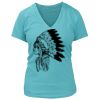 Women's Premium Deep V-Neck T-Shirt Thumbnail