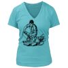 Women's Premium Deep V-Neck T-Shirt Thumbnail