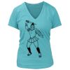 Women's Premium Deep V-Neck T-Shirt Thumbnail