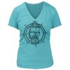 Women's Premium Deep V-Neck T-Shirt Thumbnail