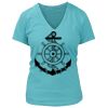 Women's Premium Deep V-Neck T-Shirt Thumbnail