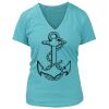 Women's Premium Deep V-Neck T-Shirt Thumbnail
