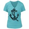 Women's Premium Deep V-Neck T-Shirt Thumbnail
