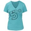 Women's Premium Deep V-Neck T-Shirt Thumbnail