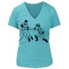 Women's Premium Deep V-Neck T-Shirt Thumbnail