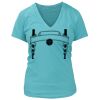 Women's Premium Deep V-Neck T-Shirt Thumbnail