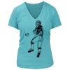 Women's Premium Deep V-Neck T-Shirt Thumbnail
