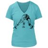 Women's Premium Deep V-Neck T-Shirt Thumbnail