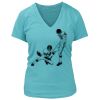 Women's Premium Deep V-Neck T-Shirt Thumbnail