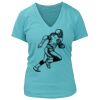 Women's Premium Deep V-Neck T-Shirt Thumbnail