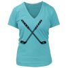 Women's Premium Deep V-Neck T-Shirt Thumbnail