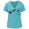 Women's Premium Deep V-Neck T-Shirt Thumbnail