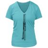 Women's Premium Deep V-Neck T-Shirt Thumbnail
