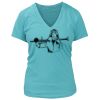 Women's Premium Deep V-Neck T-Shirt Thumbnail