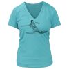 Women's Premium Deep V-Neck T-Shirt Thumbnail