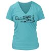 Women's Premium Deep V-Neck T-Shirt Thumbnail