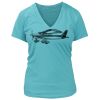 Women's Premium Deep V-Neck T-Shirt Thumbnail