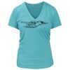 Women's Premium Deep V-Neck T-Shirt Thumbnail