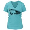 Women's Premium Deep V-Neck T-Shirt Thumbnail