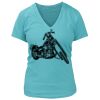 Women's Premium Deep V-Neck T-Shirt Thumbnail