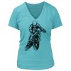 Women's Premium Deep V-Neck T-Shirt Thumbnail