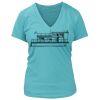 Women's Premium Deep V-Neck T-Shirt Thumbnail