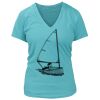 Women's Premium Deep V-Neck T-Shirt Thumbnail
