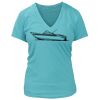 Women's Premium Deep V-Neck T-Shirt Thumbnail