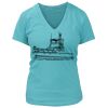 Women's Premium Deep V-Neck T-Shirt Thumbnail