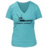 Women's Premium Deep V-Neck T-Shirt Thumbnail