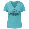 Women's Premium Deep V-Neck T-Shirt Thumbnail