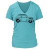 Women's Premium Deep V-Neck T-Shirt Thumbnail