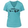 Women's Premium Deep V-Neck T-Shirt Thumbnail