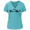 Women's Premium Deep V-Neck T-Shirt Thumbnail