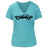 Women's Premium Deep V-Neck T-Shirt Thumbnail