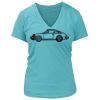 Women's Premium Deep V-Neck T-Shirt Thumbnail