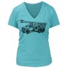 Women's Premium Deep V-Neck T-Shirt Thumbnail