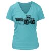 Women's Premium Deep V-Neck T-Shirt Thumbnail