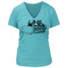 Women's Premium Deep V-Neck T-Shirt Thumbnail