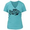 Women's Premium Deep V-Neck T-Shirt Thumbnail