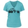 Women's Premium Deep V-Neck T-Shirt Thumbnail