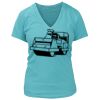 Women's Premium Deep V-Neck T-Shirt Thumbnail