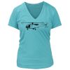 Women's Premium Deep V-Neck T-Shirt Thumbnail