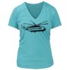 Women's Premium Deep V-Neck T-Shirt Thumbnail
