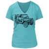 Women's Premium Deep V-Neck T-Shirt Thumbnail