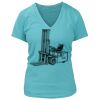 Women's Premium Deep V-Neck T-Shirt Thumbnail