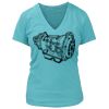 Women's Premium Deep V-Neck T-Shirt Thumbnail