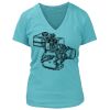 Women's Premium Deep V-Neck T-Shirt Thumbnail
