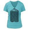 Women's Premium Deep V-Neck T-Shirt Thumbnail