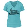 Women's Premium Deep V-Neck T-Shirt Thumbnail